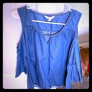 Candies open shoulder top